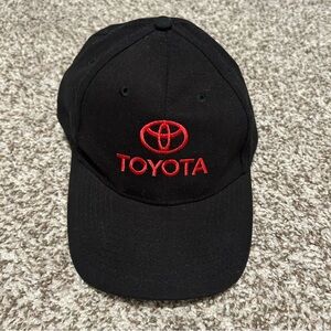 Toyota Black Cap with Red Logo